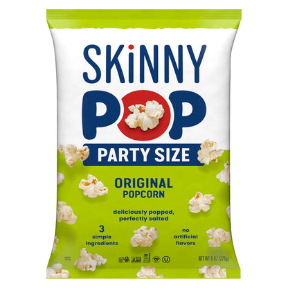 SkinnyPop Flavored Kettle Popcorn, Harry Potter Snacks, Gluten Free, Vegan, Non-GMO, Dairy Free, SkinnyPop, 5.3oz Grocery Sized Bag