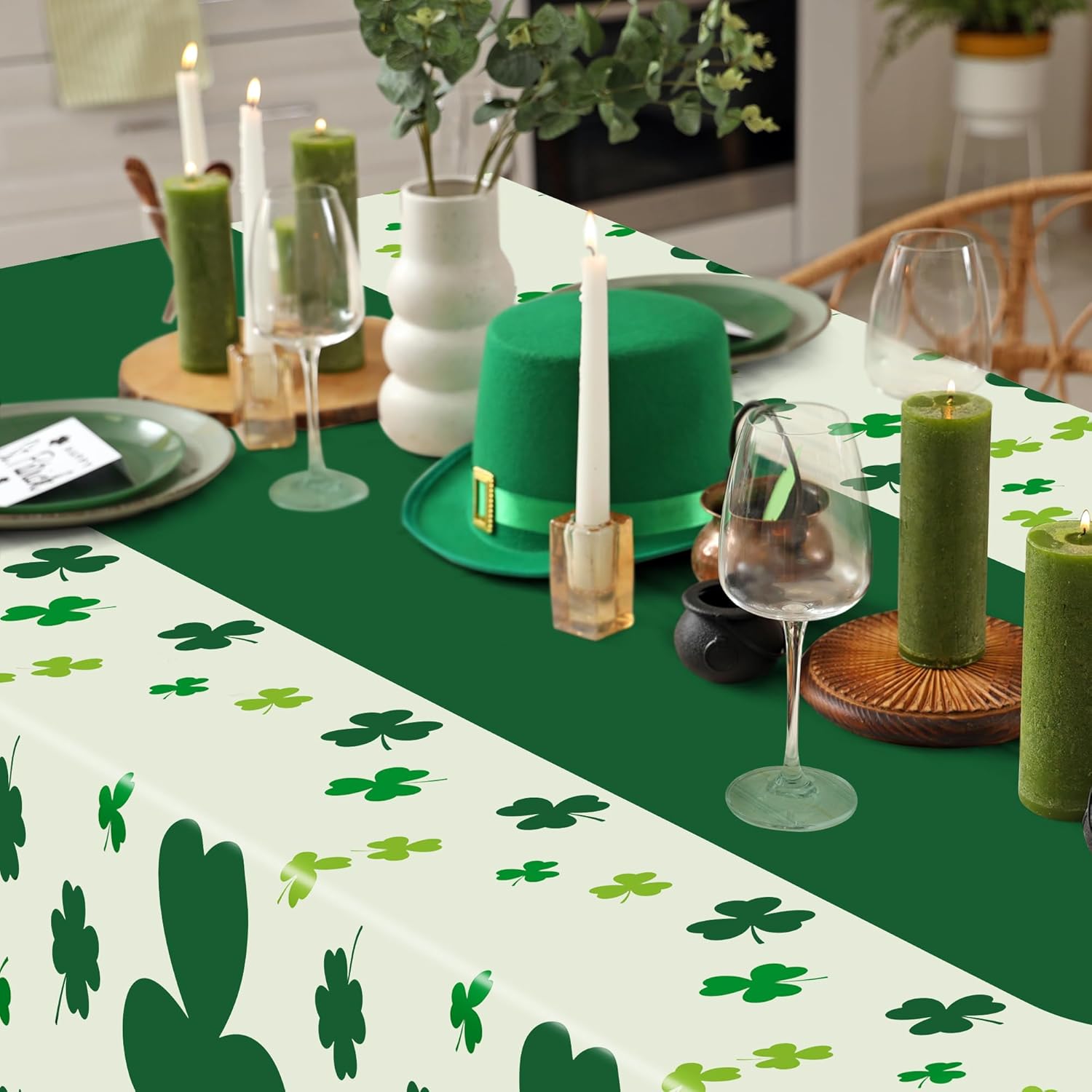 QZYL_3_Pack_St_Patricks_Day_Decorations,_108"_X_54"_St_Patricks_Day_Tablecloth,_Disposable_Plastic_Shamrock_Green_Tablecloths_Grass_Table_Cover,_Irish_Holiday_Table_Cloth_for_Shamrock_Party_Supplies