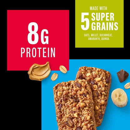 KIND Breakfast Protein Peanut Butter Banana Dark Chocolate, 8g Protein, Gluten Free, 36 Count