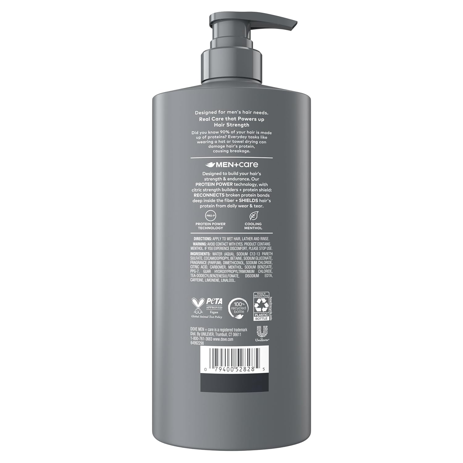 DOVE_MEN_+_CARE_Shampoo_1_count_Fresh_+_Clean_for_Hair_Refreshing_&_Strengthening,_with_Menthol,_28_fl_oz