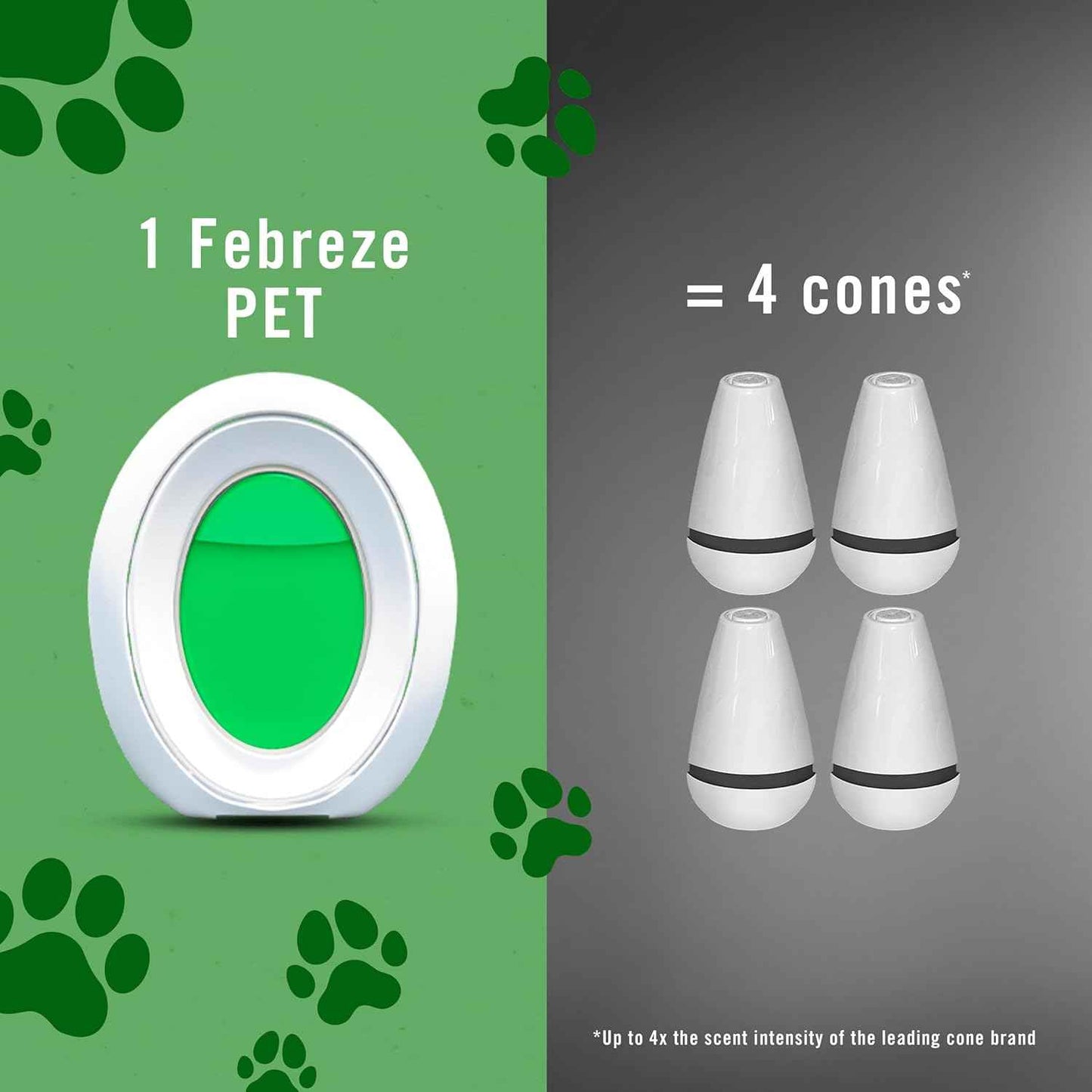 Febreze Multicolor Bathroom Air Freshener, Plug in Alternative, Air Fresheners for Home, Bathroom, Kitchen, and Closet