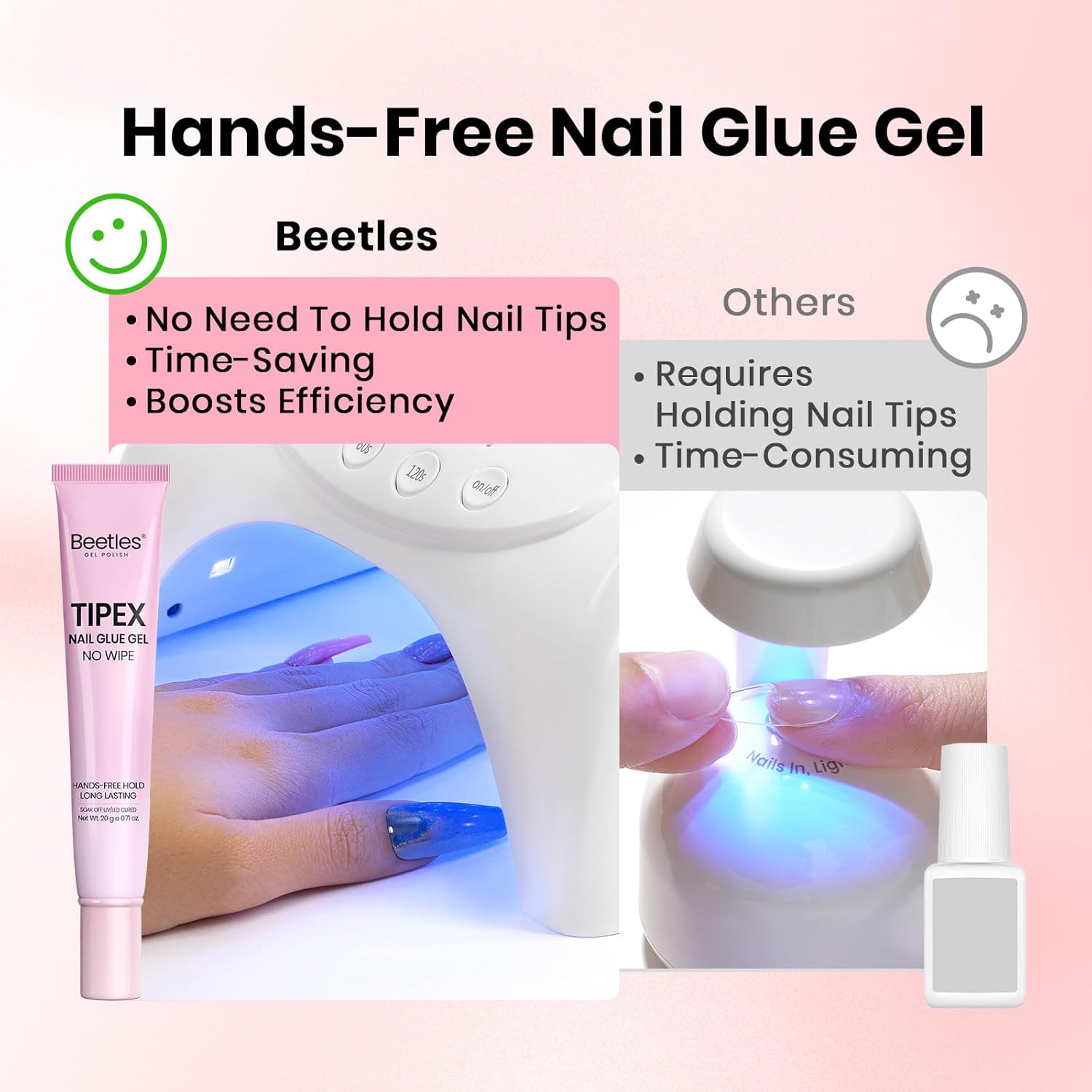 Beetles_20g_Tipex_Nail_Glue_Gel,_No_Wipe_&_No-Need-to-Hold,_Designed_for_Tipex_Instant_Apex_Nail_Tips,_Flat-Nail_Friendly,_DIY_&_Salon_Use,_UV/LED_Cured