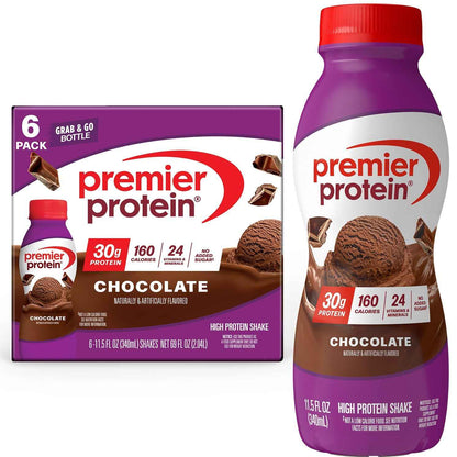Premier Protein Shake, 30g Protein, No Added Sugar, 24 Vitamins & Minerals to Support Immune Health, 11.5 fl oz