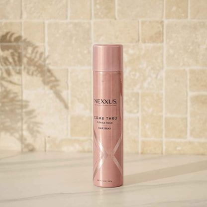 Nexxus Styling Spray Comb Thru Finish Flexible Hold Hairspray Powered by STYLEPROTECT Technology