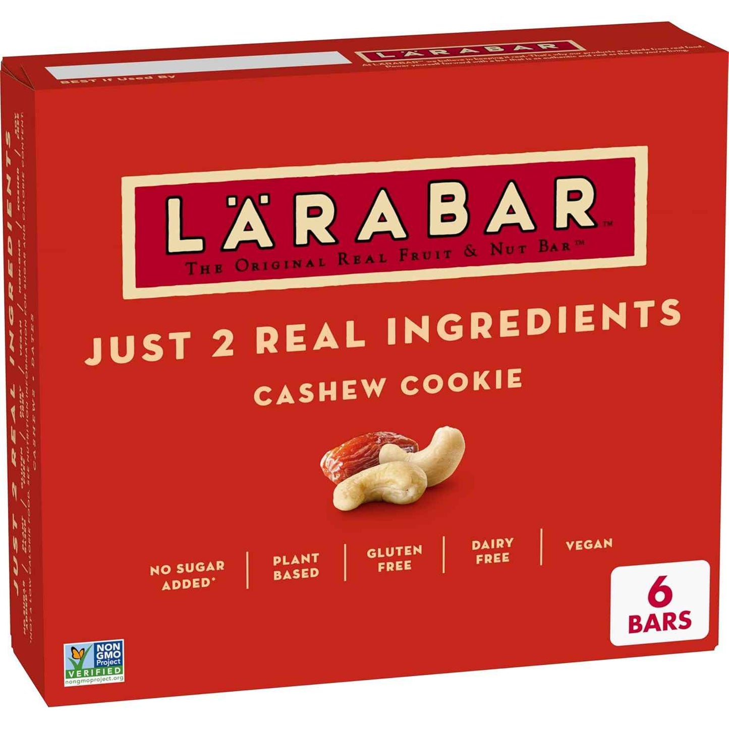 Larabar Cashew Cookie, Fruit and Nut Bars, Gluten Free and Vegan