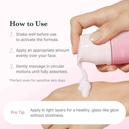 medicube PDRN Pink Collagen Bubble Serum | Bubble-to-Glow Firming Serum with 99% Purity PDRN & Low-Molecular Collagen | Lightweight, Fast-Absorbing Bubble Texture for Radiant, Plump Skin | 3.21 fl.oz