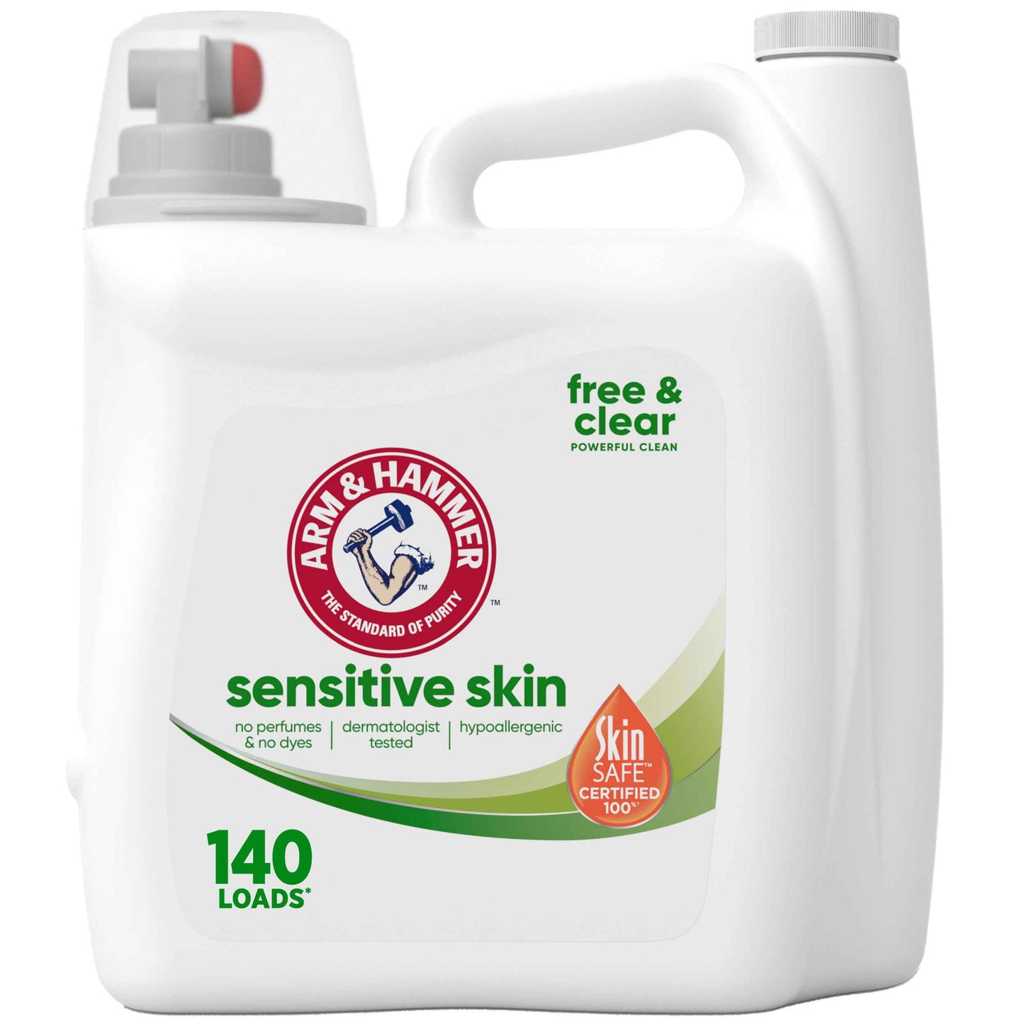 ARM & HAMMER Sensitive Skin, Liquid Laundry Detergent