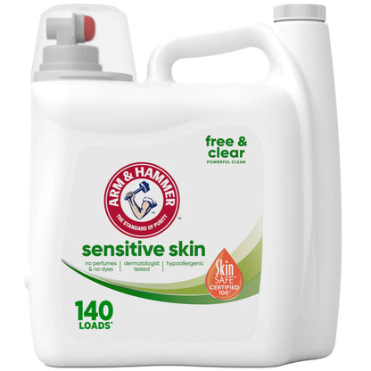 ARM & HAMMER Sensitive Skin, Liquid Laundry Detergent