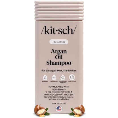 Kitsch_Repairing_Argan_Oil_Shampoo_for_Women_&_Men_w/Terabond™_–_Argan_Oil_for_Hair,_Repairs_&_Renews_Damaged,_Weak,_&_Brittle_Hair_–_Silicone,_Paraben_&_Sulfate_Free_Shampoo_for_Hair_Care_–_12.3_oz