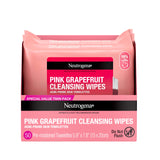Neutrogena Makeup Remover Cleansing Towelettes, Pink Grapefruit, 25 Count, Twin Pack