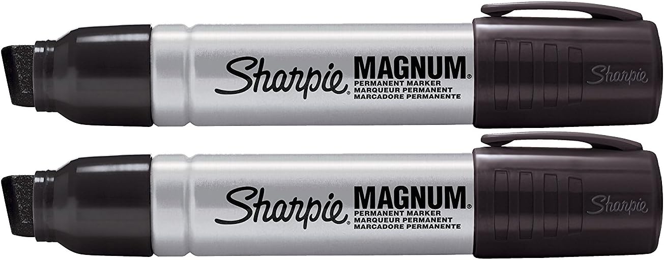 2_Pack_Sharpie_44101_Sharpie_Magnum_Permanent_Marker_Black