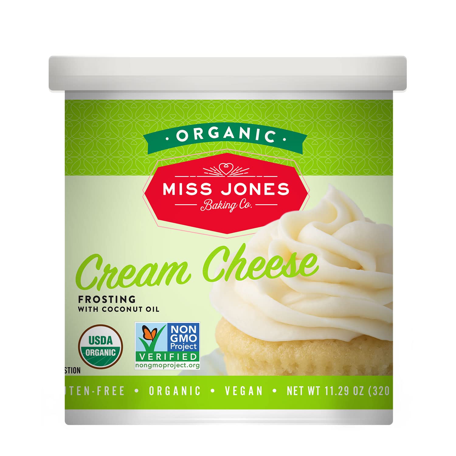 Miss_Jones_Baking_Organic_Buttercream_Frosting,_Perfect_for_Icing_and_Decorating,_Vegan-Friendly:_Cream_Cheese_(Pack_of_1)