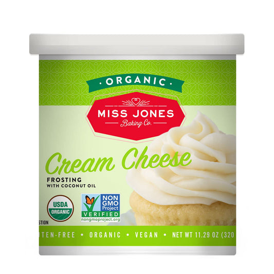 Miss_Jones_Baking_Organic_Buttercream_Frosting,_Perfect_for_Icing_and_Decorating,_Vegan-Friendly:_Cream_Cheese_(Pack_of_1)