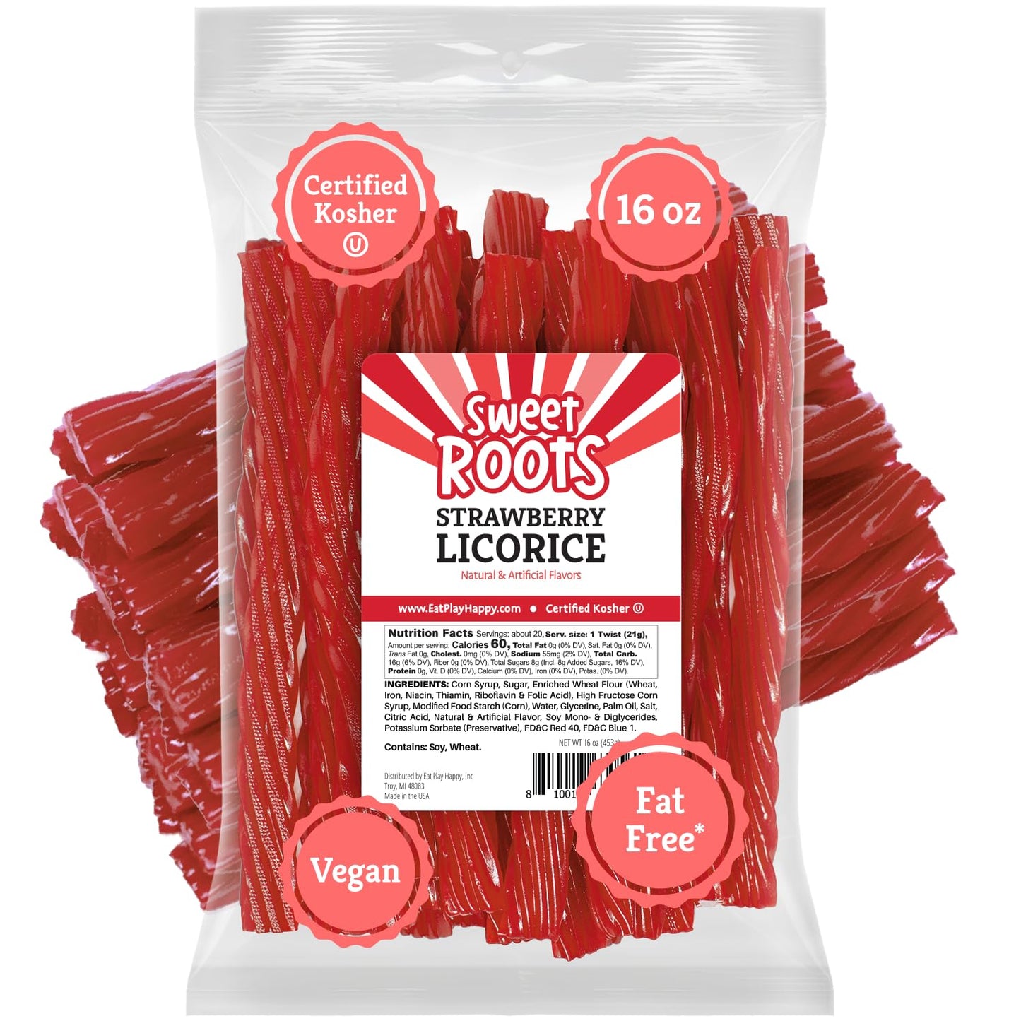 Strawberry - 1 Pound (Pack of 1)