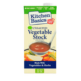 Kitchen Basics Unsalted Vegetable Stock, 32 fl oz