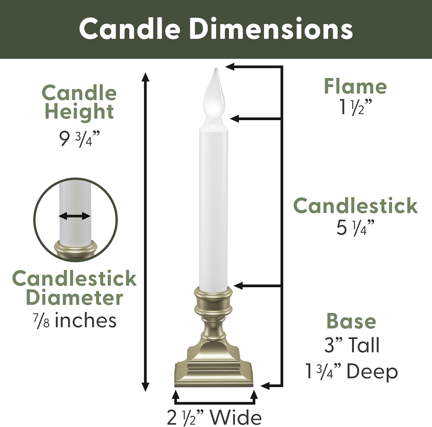 612_Vermont_LED_Battery_Operated_Window_Candles_with_Timer,_Bright_Hot_Spot,_VT-1506P-4_(Pack_of_4,_Pewter)