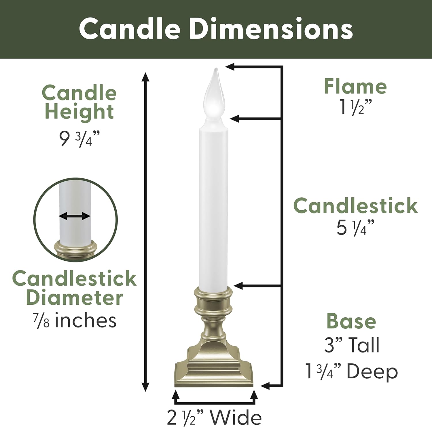 612_Vermont_LED_Battery_Operated_Window_Candles_with_Timer,_Bright_Hot_Spot,_VT-1506P-4_(Pack_of_4,_Pewter)