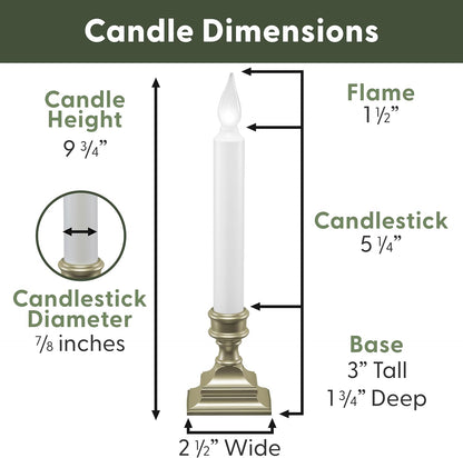 612_Vermont_LED_Battery_Operated_Window_Candles_with_Timer,_Bright_Hot_Spot,_VT-1506P-4_(Pack_of_4,_Pewter)