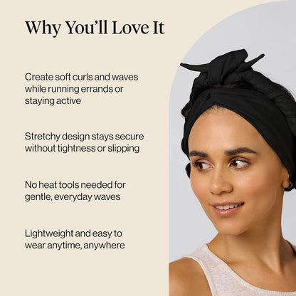 Kitsch_Set_&_Flow_Active_Heatless_Curling_Headband_For_Women_–_Achieves_Heatless_Curls_Overnight,_No_Heat_Damage_|_Heatless_Curlers_with_Flexible_Fit_|_Great_During_Gym_Sessions,_Travel_-_Black,_1pc
