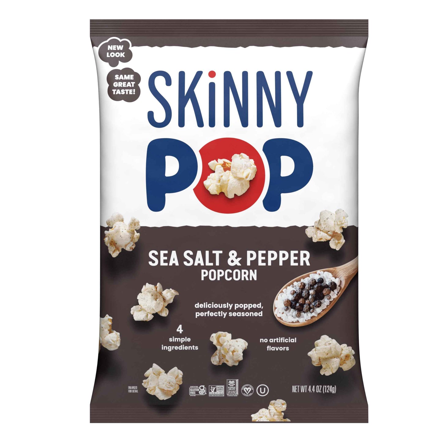 SkinnyPop Flavored Kettle Popcorn, Harry Potter Snacks, Gluten Free, Vegan, Non-GMO, Dairy Free, SkinnyPop, 5.3oz Grocery Sized Bag