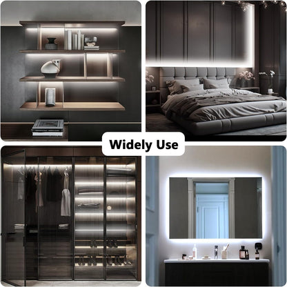 dalattin_White/Warm_White_LED_Strip_Lights,_16.4FT/20FT/40FT/50FT_Dimmable_Super_Bright_24V_Led_Tape_Light_6500K_360_LEDs_Lights_for_Bedrooms,_Mirror,_Kitchen,_Home_Decoration