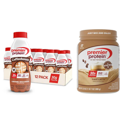 Premier Protein Powder, 30g Protein, No Added Sugar, 100% Whey Protein, Keto Friendly, Soy & Gluten Free