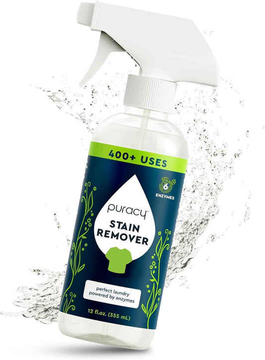 Puracy Stain Remover, Travel and Laundry Stain Cleaner for Clothes, Baby Essentials, Kids Stains, Oil and Fabric Spot Cleaner
