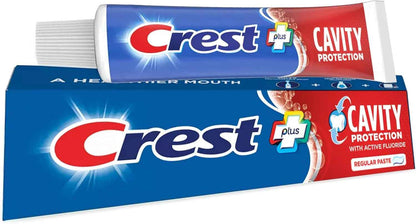 Crest Cavity Protection Toothpaste Regular - 8.2 Ounce (Pack of 4)