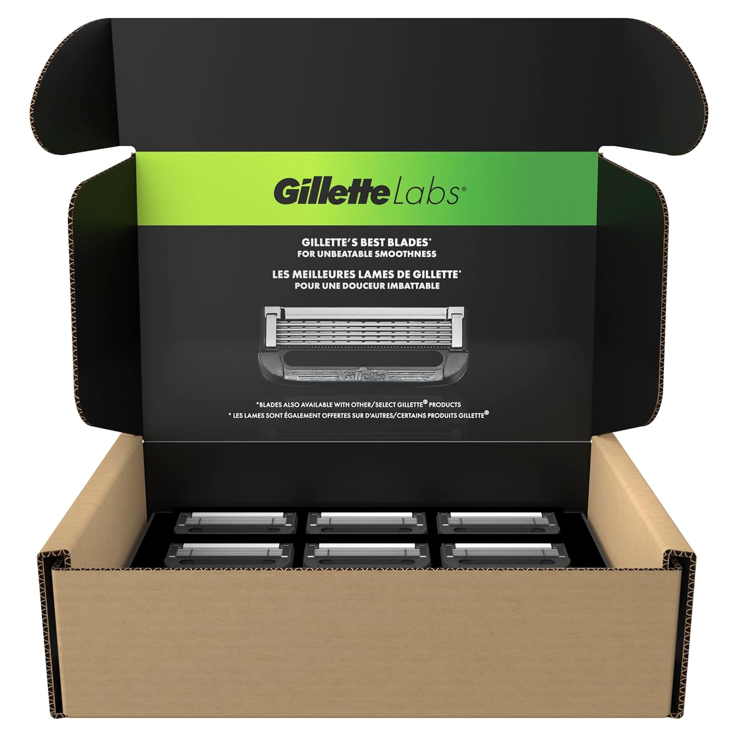 GilletteLabs_Shaving_Razor_Blade_Refills_for_Men,_12_Count