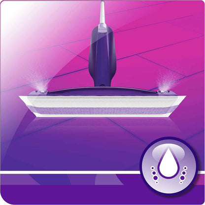 Swiffer WetJet Floor Spray Mop, Starter Kit, Includes: 1 WetJet, 5 Pads, 1 Cleaning Solution & 4 Batteries