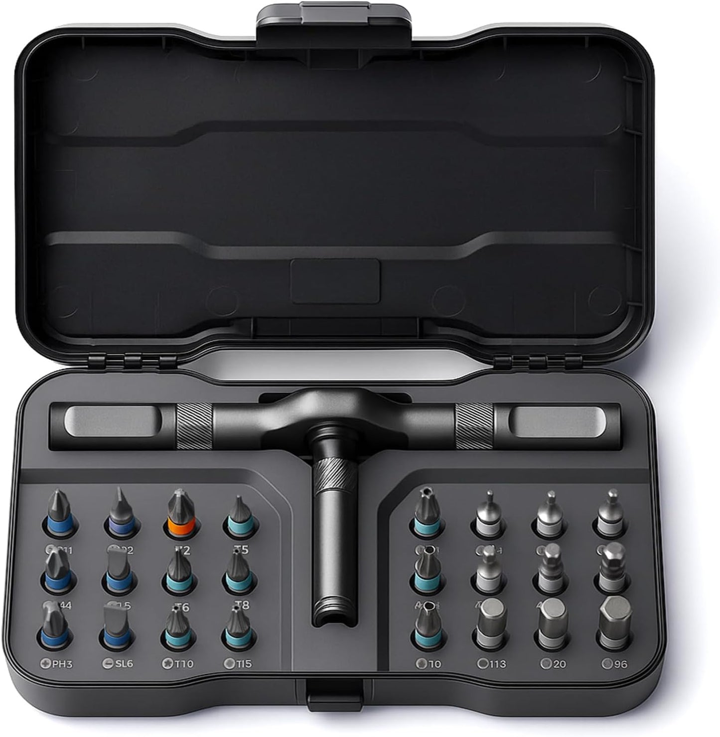 VMAN_Ratchet_Screwdriver_Set,_24_in_1_magnetic_Screwdriver_sets,_S2_Steel_Bits,_DIY_Combination_Flexible_Shaft,_Suitable_for_Furniture_Assembly,_Precision_Electrical_Appliance_Repair,_Bicycle_Tools