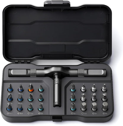 VMAN_Ratchet_Screwdriver_Set,_24_in_1_magnetic_Screwdriver_sets,_S2_Steel_Bits,_DIY_Combination_Flexible_Shaft,_Suitable_for_Furniture_Assembly,_Precision_Electrical_Appliance_Repair,_Bicycle_Tools