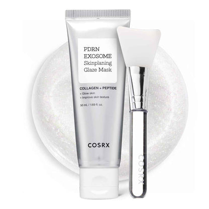 COSRX PDRN EXOSOME Glaze Wrapping Mask with SALMON DNA PDRN, Instant Glow, Easy Peel-Off Overnight Mask for Glass Skin, Firmness, Elasticity & Skin Texture Care, Mothers day gifts Korean Skin Care