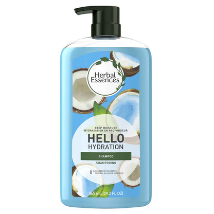 Herbal Essences Hello hydration shampoo shampooing for hair 29.2 FL OZ