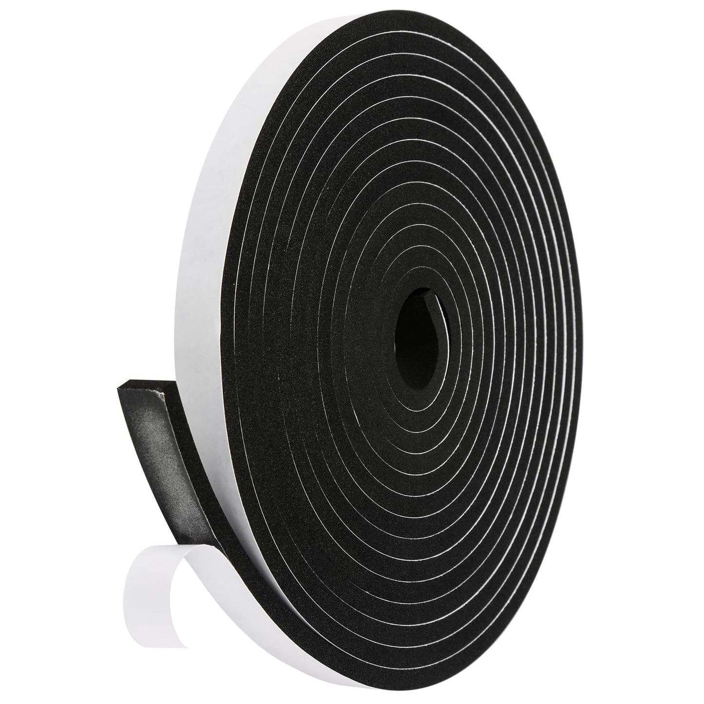 3/5 Inch X 1/4 Inch X 16Feet - Black