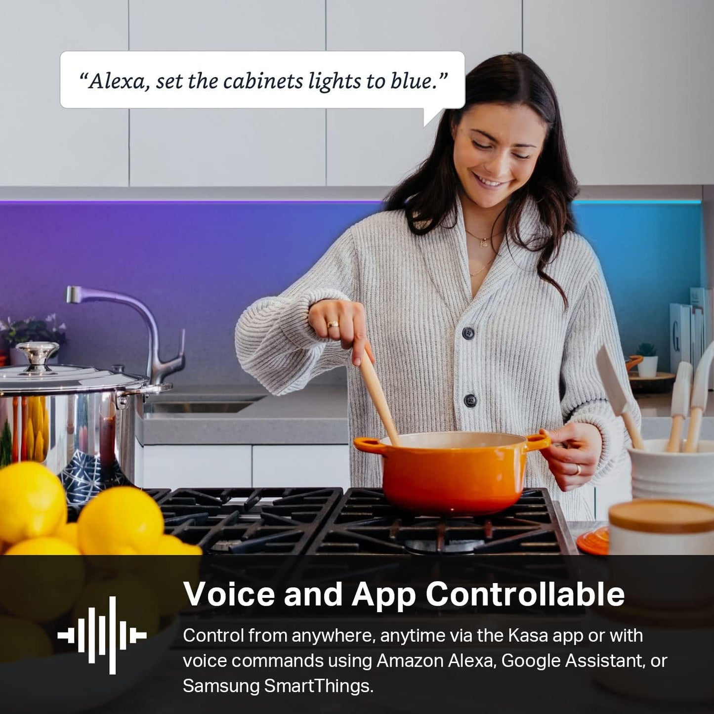 Kasa_Smart_LED_Light_Strip,_50_Color_Zones_RGBIC,_16.4ft_Wi-Fi_LED_Strip_Works_w/_Alexa,_Google_Home_&_SmartThings,_High_Brightness,_16M_Colors,_PU_Coating,_Trimmable,_2_Yr_Warranty_(KL420L5)