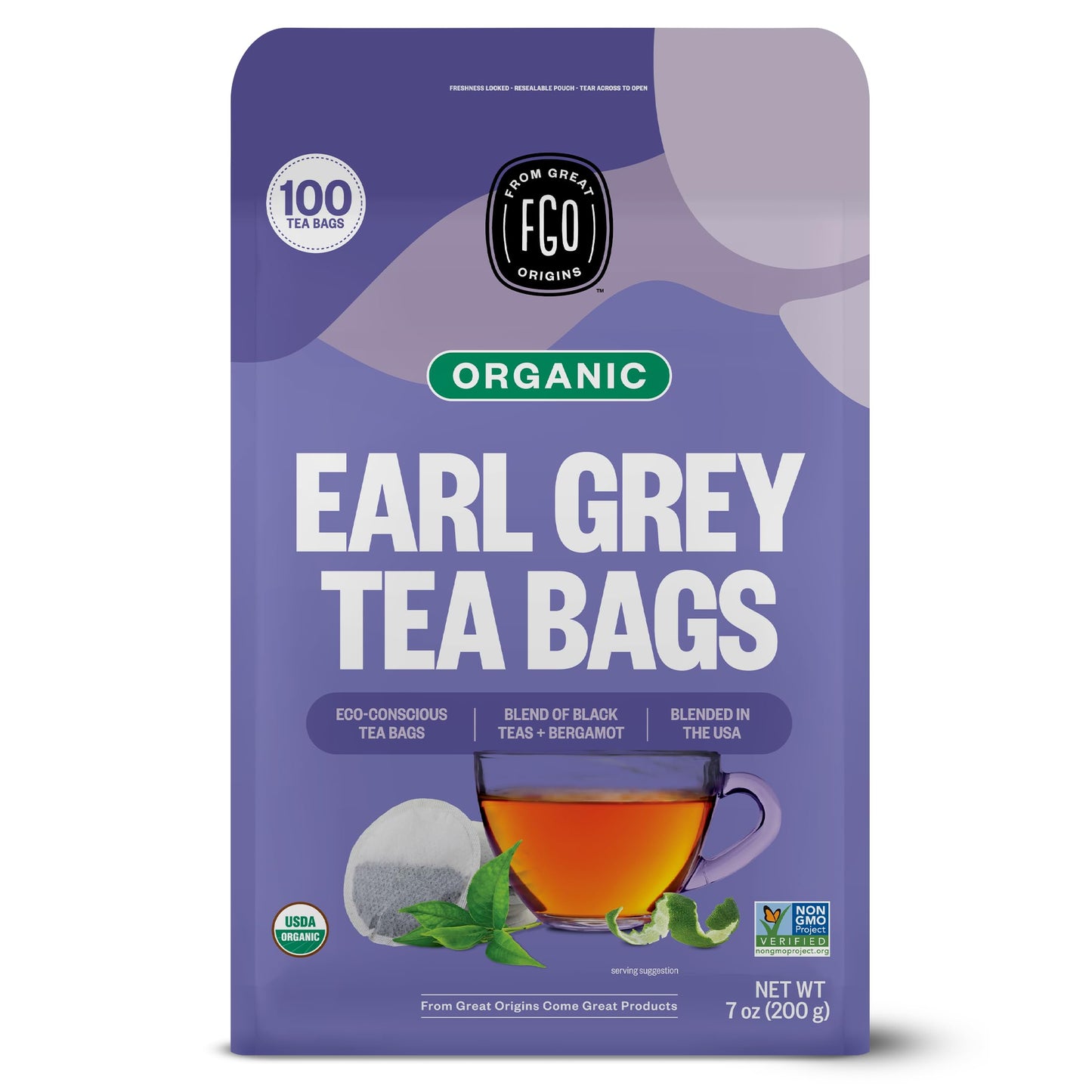 Earl Grey - 100 Count (Pack of 1)
