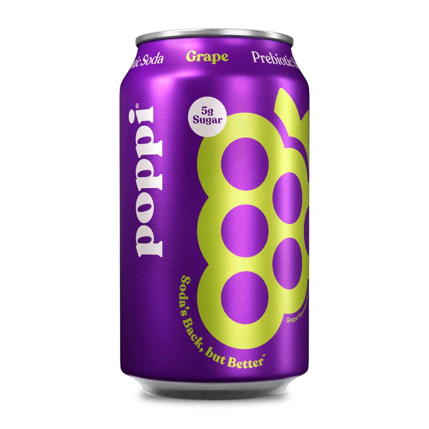 Poppi Sparkling Prebiotic Soda Beverage with Apple Cider Vinegar, Seltzer Water and Fruit Juice, 12 Fl Oz, 1 Count, Packaging May Vary