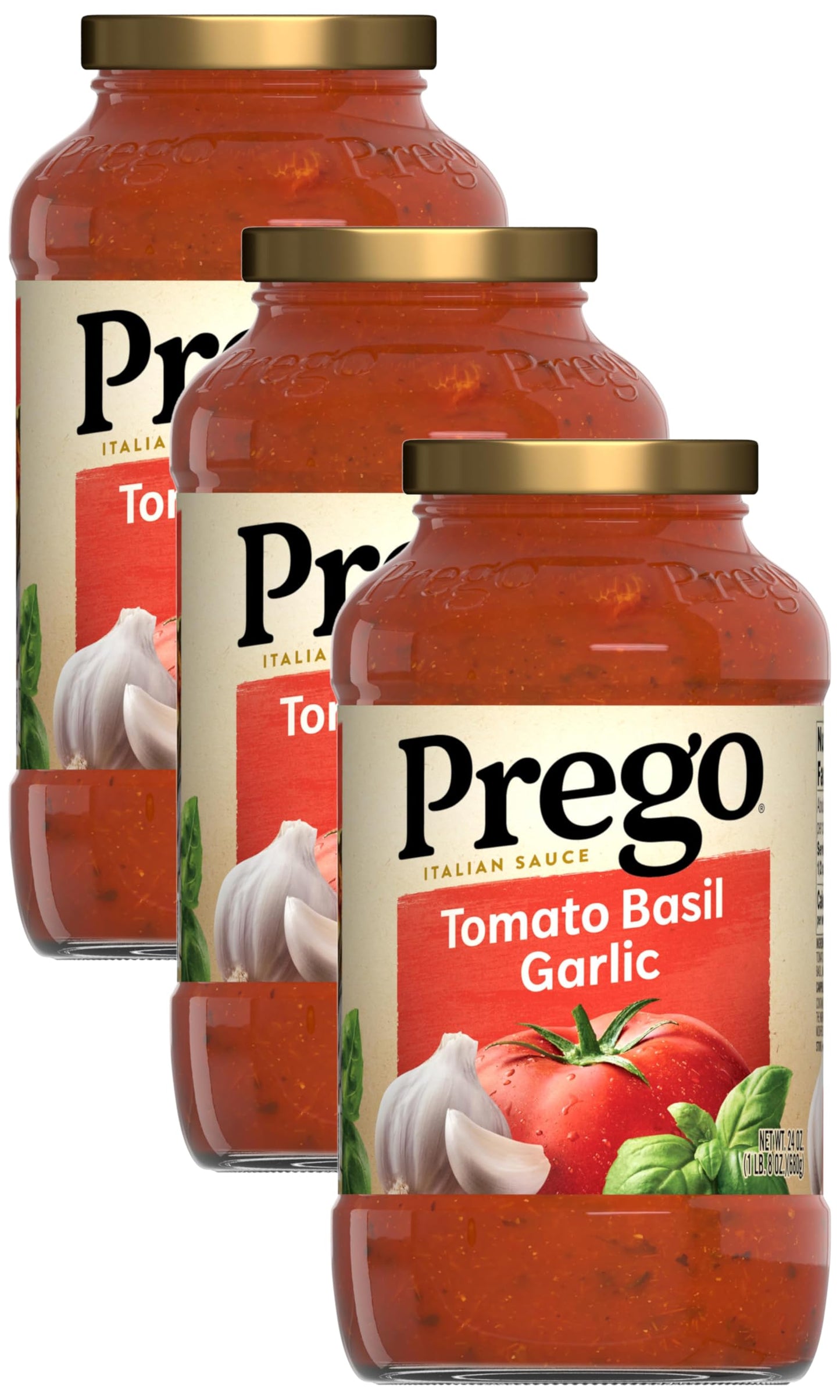 Tomato Basil and Garlic - 24 Ounce (Pack of 3)