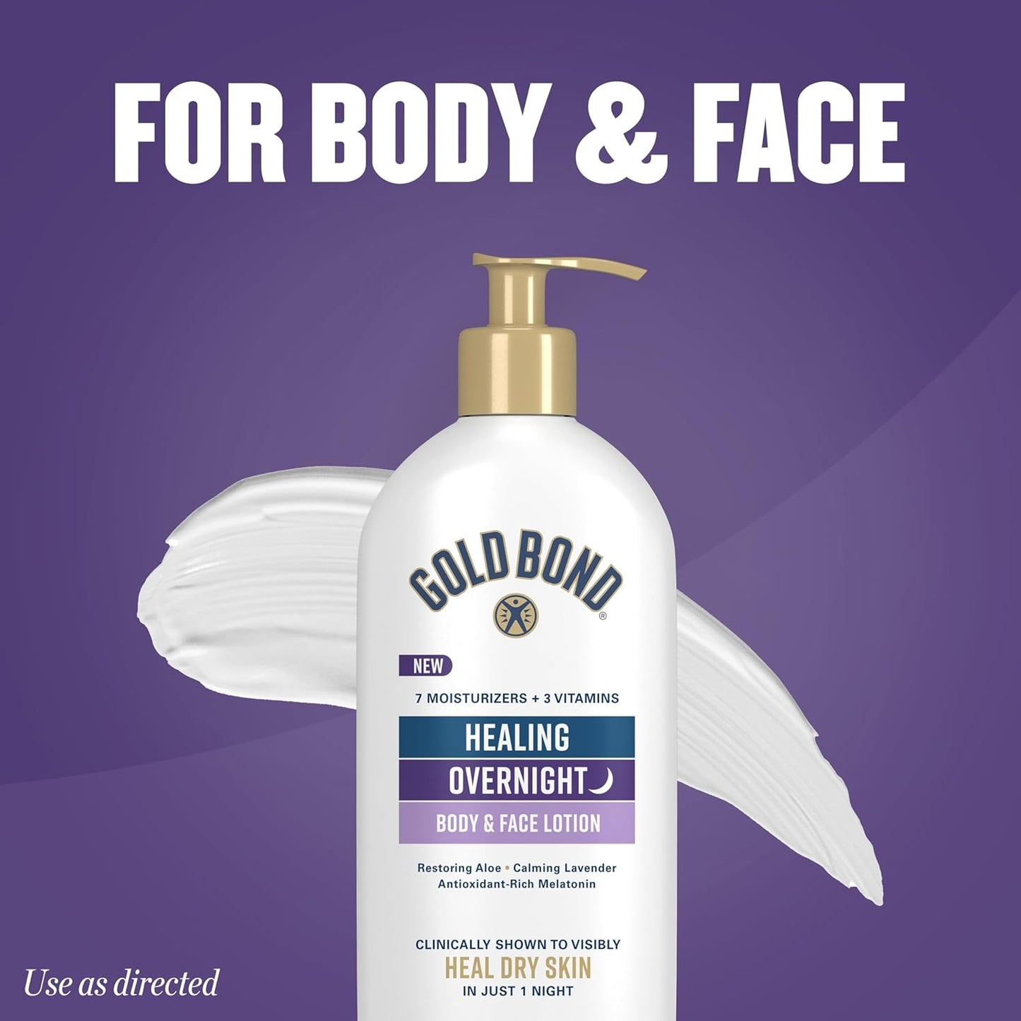Gold_Bond_Healing_Overnight_Body_&_Face_Lotion_for_Dry_Skin,_Nongreasy_Moisturizer_with_Hyaluronic_Acid,_Aloe_&_Melatonin_Works_While_You_Sleep,_13_oz.