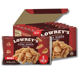 Lowrey's Bacon Curls Microwave Pork Rinds (Chicharrones), Original, 1.75 Ounce (Pack of 6)