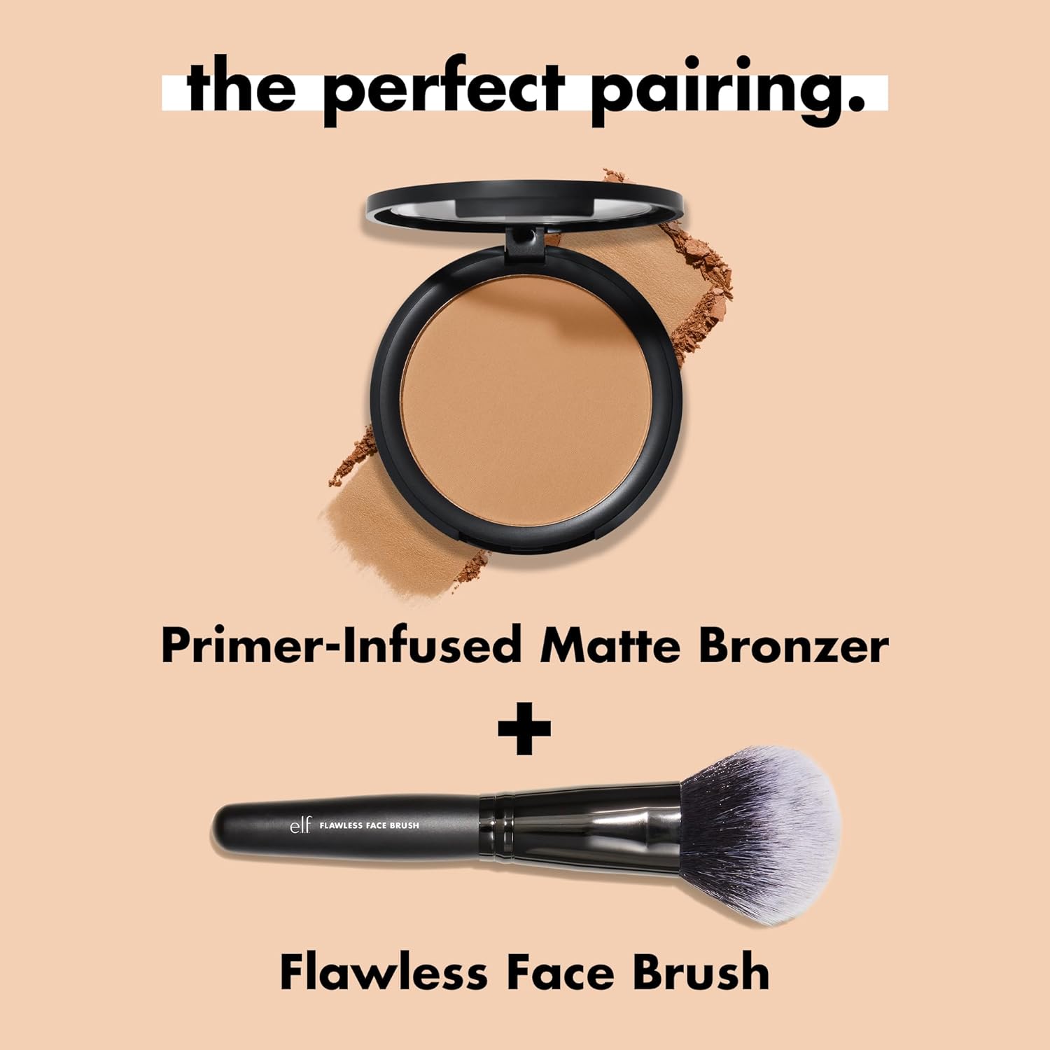 e.l.f._Primer-infused_Bronzer,_Long-Wear,_Matte,_Bold,_Lightweight,_Blends_Easily,_Contours_Cheeks,_Forever_Sun_Kissed,_All-Day_Wear,_0.35_Oz