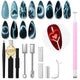 A Black Cat Eye Magnet Set