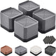 Grey-square-4 Pack - 2 layer(3inches)