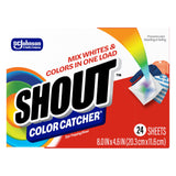 Shout Color Catcher Sheets for Laundry, Allow Mixed Washes, Prevent Color Runs and Maintain Original Clothing, 24 Count