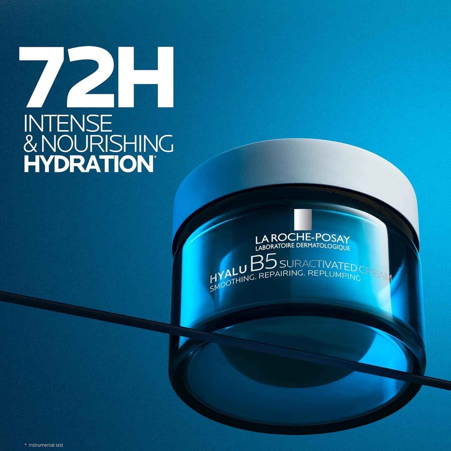 La Roche-Posay Hyalu B5 Suractivated Anti-Aging Face & Neck Cream, Firming Face Moisturizer With 3 Types of Hyaluronic Acid for All Skin Types, 72hr Hydration + Anti-Wrinkle