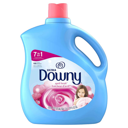 Downy Soft, 2 in 1 Soft and Fresh Liquid Fabric Softener, April Fresh, Fabric Conditioner Liquid provides softness and freshness for fabrics