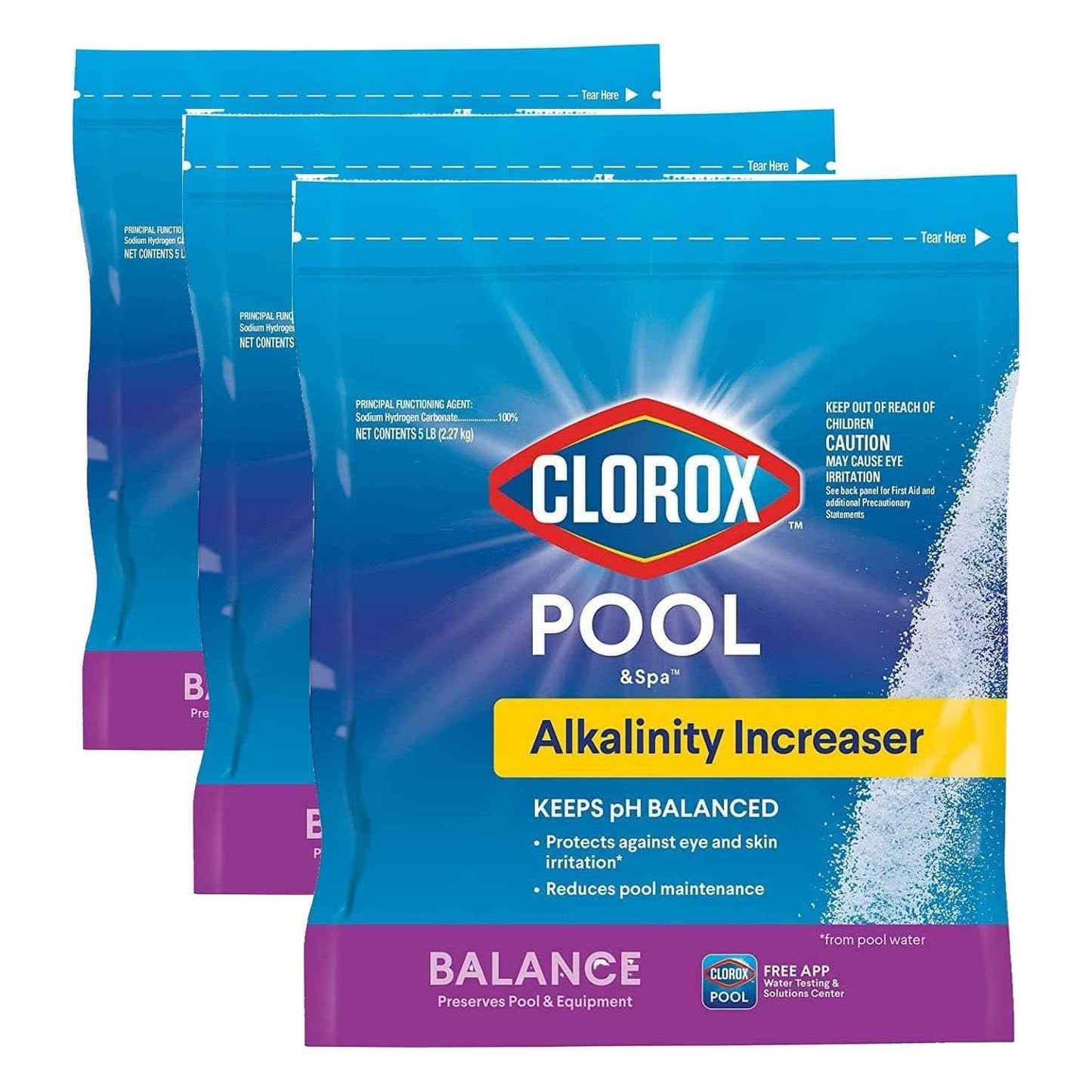 Clorox® Pool&Spa™ Swimming Pool Alkalinity Increaser, Keeps pH Balanced