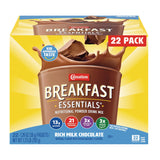 Carnation Breakfast Essentials Powder Drink Mix, Rich Milk Chocolate, 1.26 Ounce, Pack of 22 Vitamin Beverage Flavor