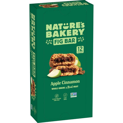 Nature's Bakery Whole Wheat Fig Bars, Real Fruit, Vegan, Non-GMO, Snack bar